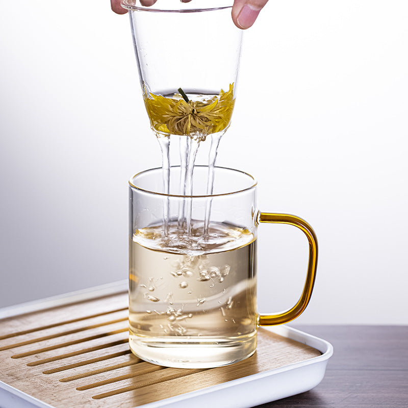 
                  
                    Clear Tea Cup (Yellow Handle)
                  
                