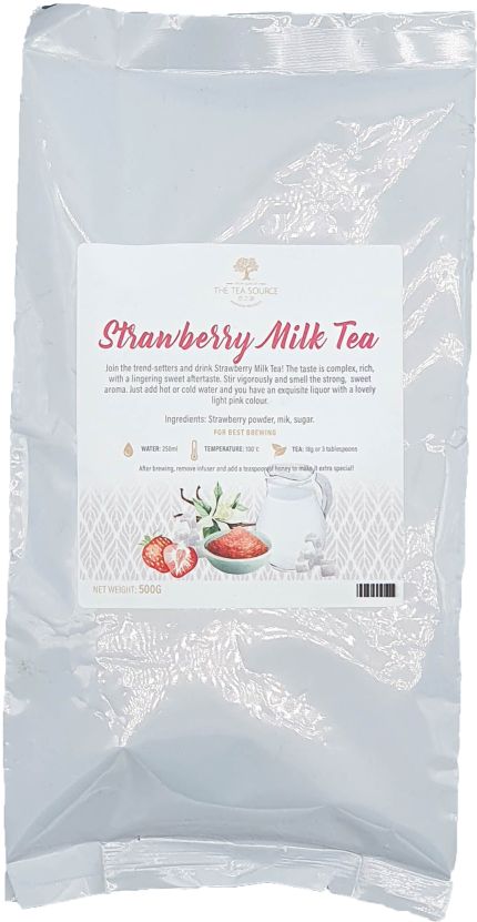 Strawberry Milk Tea | Latte | Pre-Mixed